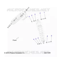 SUSPENSION, SHOCK MONTAGGIO (IFS)