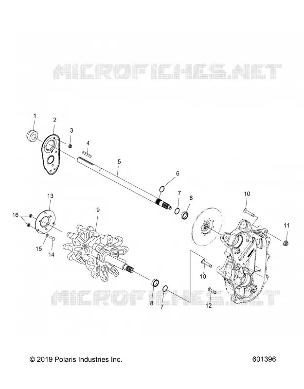 DRIVE TRAIN, JACKSHAFT AND ALBERO DI TRASMISSIONE