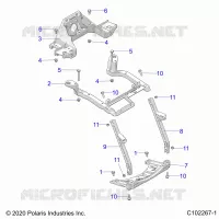 RACK ANTERIORE SUPPORT