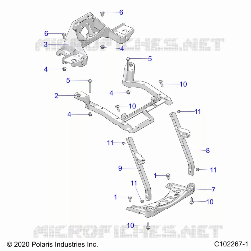 RACK ANTERIORE SUPPORT