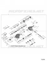 DRIVE TRAIN, PRINCIPALE SCATOLA INGRANAGGI INTERNALS