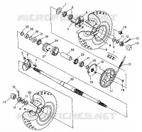 TRAZIONE POSTERIORE 4X4 250 / W938127 (4924042404029A)