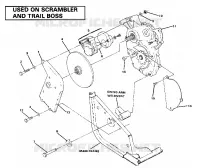 RIGHT HAND GEARCASE    FRENO MOUNTING. (4911701170037A)