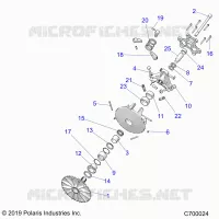 TRASMISSIONE, PRIMARY CLUTCH