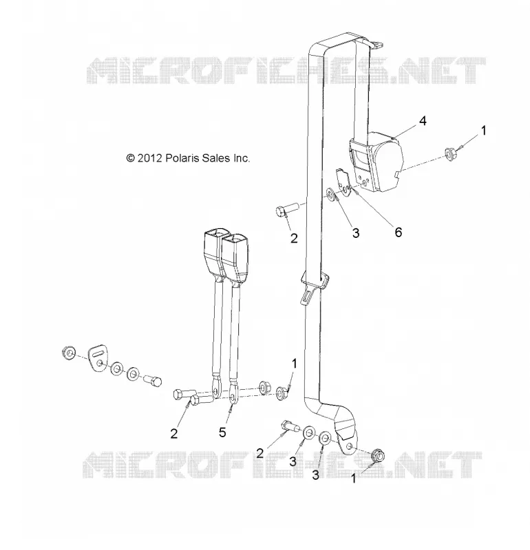 EUROPEAN COMPONENTS, SAFETY RESTRAINT, BENCH