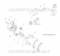 FRENO POSTERIORE CALIPER