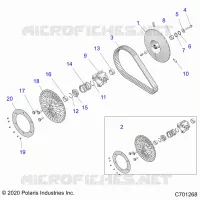 TRASMISSIONE, SECONDARY CLUTCH