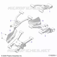 SOSPENSIONE POSTERIORE CONTROL ARMS