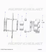 FRENO ANTERIORE CALIPER