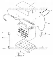 BATTERIA BOX SL 650 STD B954358 (4932923292B005)