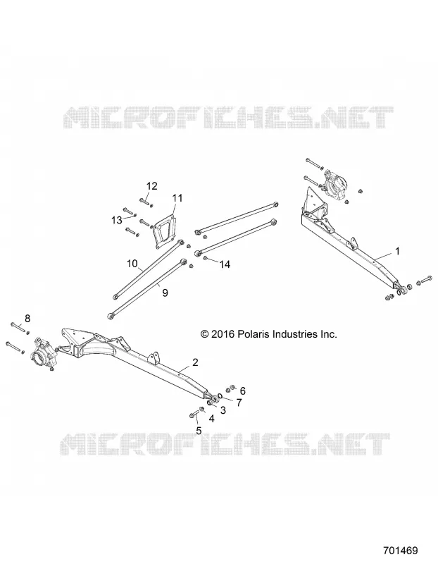 SOSPENSIONE POSTERIORE CONTROL ARMS