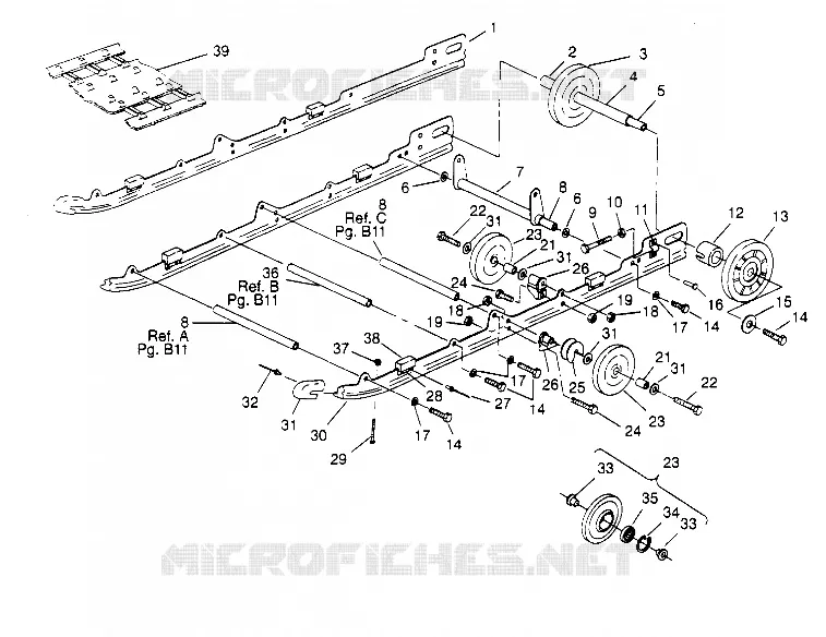 MONTAGGIO SOSPENSIONE SPORT TOURING 0950243 and  EUROPEAN SPORT TOURING E9502 (4928822882B013)