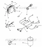 RICAMBI EFI 500 EFI / 0930674 AND  500 EFI SKS / 0930574 (4922962296038A)