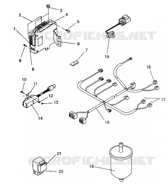 RICAMBI EFI 500 EFI / 0930674 AND  500 EFI SKS / 0930574 (4922962296038A)