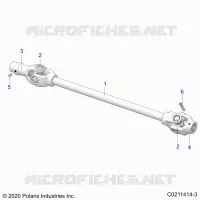 TRASMISSIONE, FRONT PROP SHAFT