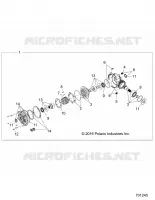 TRASMISSIONE, FRONT GEARCASE INTERNALS