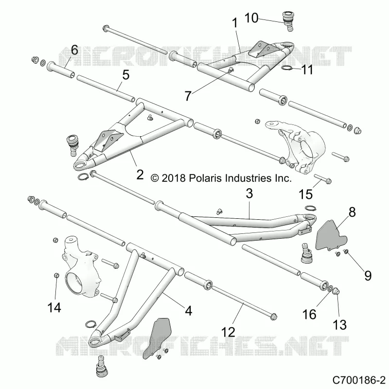 SOSPENSIONI ANTERIORI CONTROL ARMS
