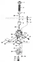 CARBURATORE TRAIL BLAZER W98BA25C (4945464546C013)