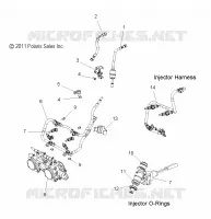 SISTEMA DI ALIMENTAZIONE CARBURANTE, RAIL, LINES and corpo farfallato