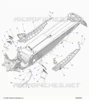 CHASSIS, PROTEZIONE FRIZIONE, FOOTRESTS, AND RUNNINGBOARDS