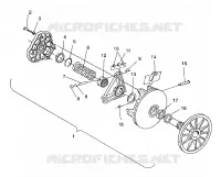 TRASMISSIONE FRIZIONE ASSEMBLY XLT/0930767,XLT SP/0930667    XLT SKS/0930567 (4923012301026A)