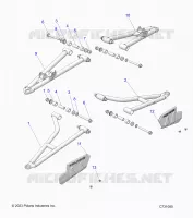 SOSPENSIONI ANTERIORI CONTROL ARMS