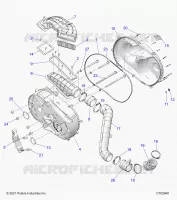 TRASMISSIONE, CLUTCH COVER AND DUCTING
