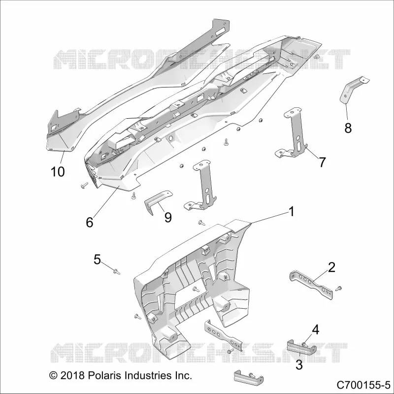 CARROZZERIA POSTERIORE BUMPER