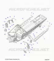 TELAIO, FOOTRESTS, AND RUNNING BOARDS