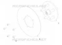RUOTE, COMPONENTS, END, 9.21 INCH, DISC 5 BOLT