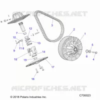 TRASMISSIONE, SECONDARY CLUTCH