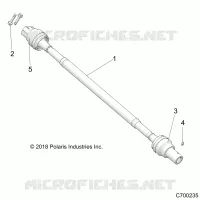 TRASMISSIONE, REAR PROP SHAFT