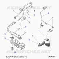SISTEMA DI ALIMENTAZIONE CARBURANTE, RAIL, LINES AND THROTTLE BODY