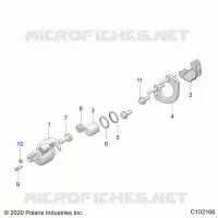 FRENO ANTERIORE CALIPER