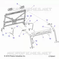 CHASSIS, CAB TELAIO