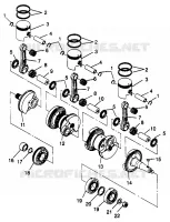 ALBERO MOTORE   PISTONEEE SLT 780 B964588 AND  INTL. SLT 780 I964588 (4935683568C002)
