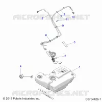 SISTEMA DI ALIMENTAZIONE CARBURANTE, FUEL TANK