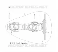 TRASMISSIONE, REAR PROP ALBERO