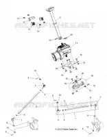 STEERING, STERZO POST ASM.
