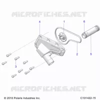 MOTORE, WATERPUMP IMPELLER AND COVER