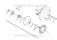 FRIZIONE DRIVEN ASSEMBLY 250 6x6 / W928727 (4922842284032A)