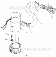 POMPA DI SENTINA SLT 780 B964588 and  Intl. SLT 780 I964588 (4935683568B012)