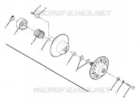 FRIZIONE DRIVEN ASSEMBLY 350 2X4 (4918531853026A)