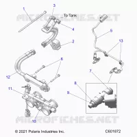 SISTEMA DI ALIMENTAZIONE CARBURANTE, RAIL, LINES AND THROTTLE BODY