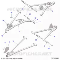 SOSPENSIONI ANTERIORI CONTROL ARMS