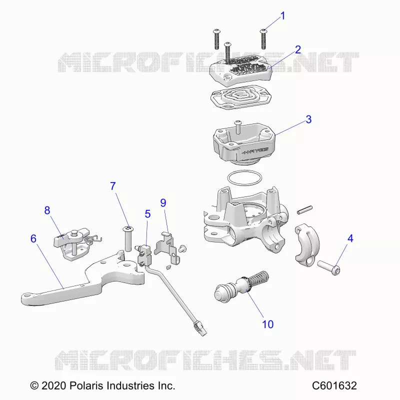 BRAKES, CILINDRO PRINCIPALE ASM.
