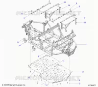 CHASSIS, MAIN FRAME AND SCIARED PLATES