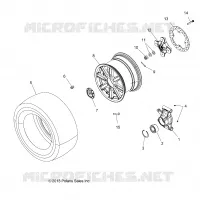 RUOTE, REAR and HUB