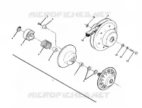 FRIZIONE DRIVEN ASSEMBLY Trail Blazer / W927221 (4922852285024A)