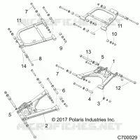 SOSPENSIONE POSTERIORE CONTROL ARMS
